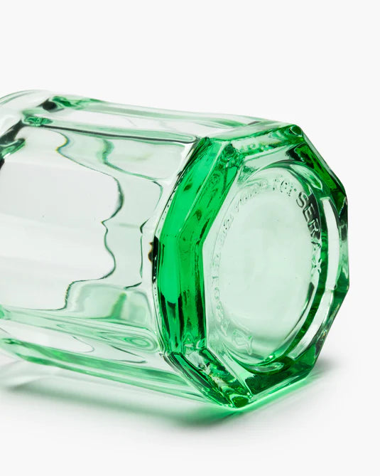 Glass 22cl green Fish & Fish