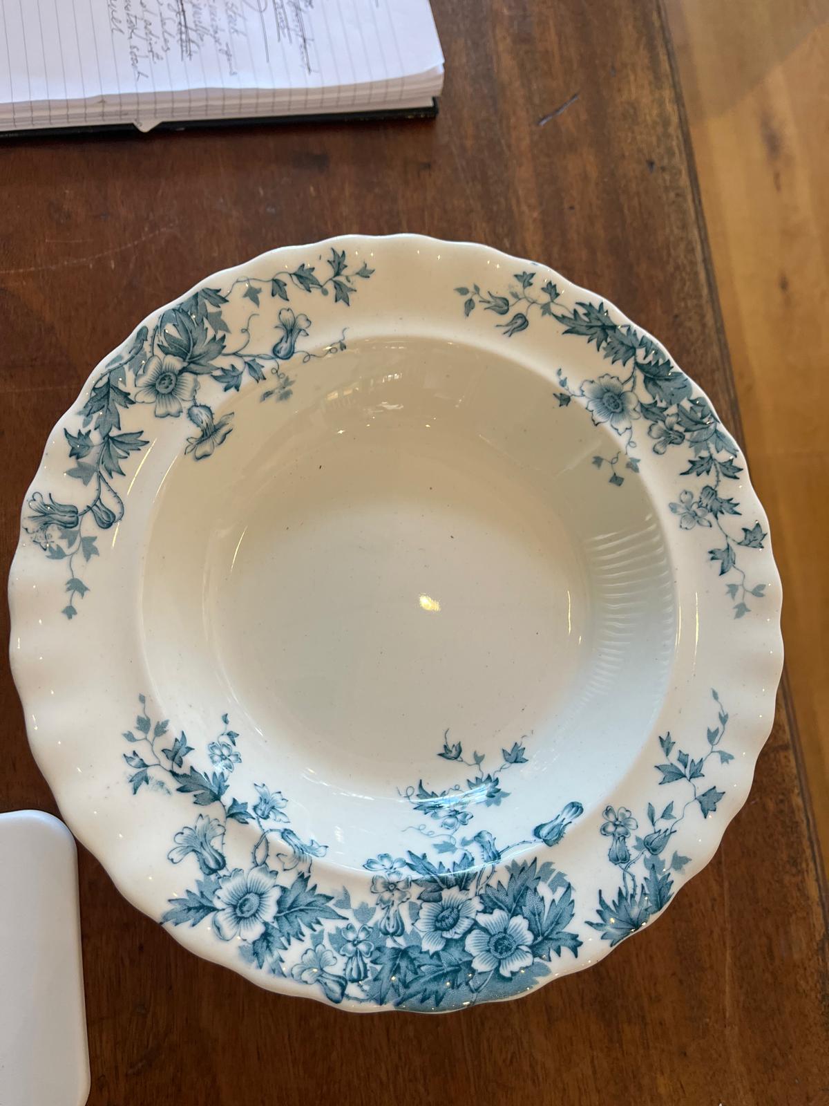 Vintage Floral Large Bowl
