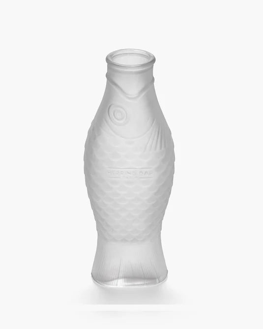 Carafe frosted white Fish & Fish