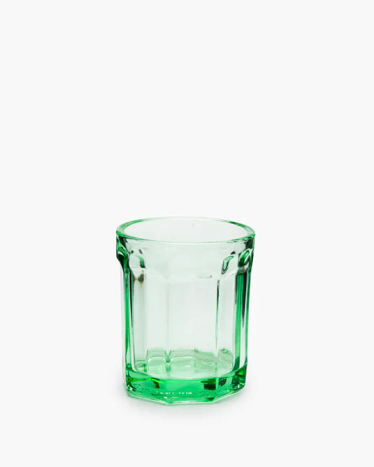Glass 22cl green Fish & Fish